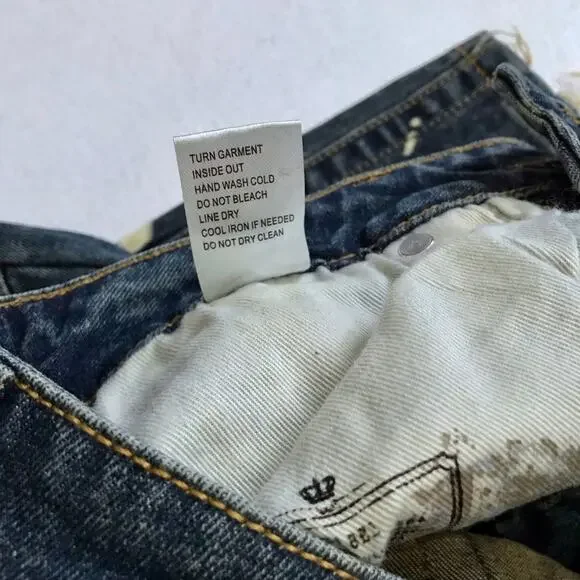 Decibel NWT Distressed Medium Wash Skinny Jeans Men 34 - Picture 11 of 11